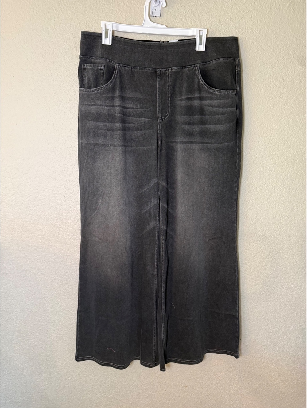 Halara XXL Wide Leg Black Wash Denim
